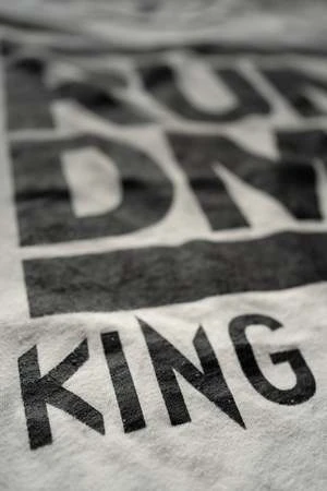 MadeWornRun DMC King Of Rock Tee - Vintage White - Image 2