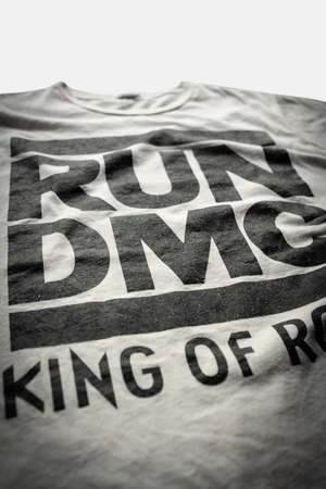 MadeWornRun DMC King Of Rock Tee - Vintage White - Image 3
