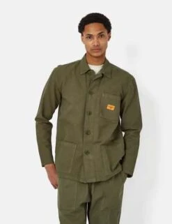 Service WorksCoverall Jacket - Olive Green