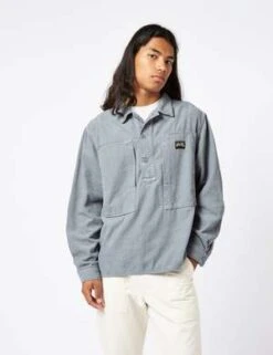 Stan RayCord Painters Shirt - Battle Grey