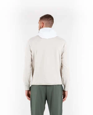 RLX Ralph LaurenStretch Half Zip Hoodie - Sand/White - Image 3