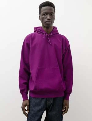 AuraleeSuper Milled Hooded Sweatshirt - Purple