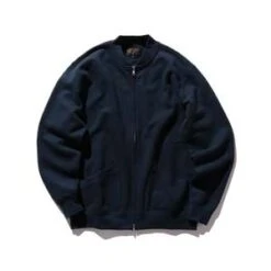 Beams PlusSweat Zip Cardigan - Navy