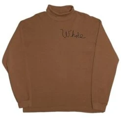 Skim Milk / WHOLEWhole Thermal Turtleneck Top - Gold