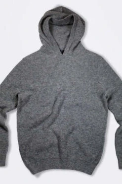 BensonThor Ribbed Knit Hoodie