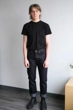 Naked & FamousWeird Guy Elephant 11 Grandrelle Jeans - Black