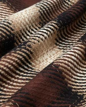 Wax LondonWhiting Overshirt - Brown/Dusk - Image 2