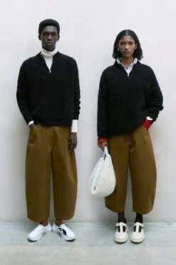 CorderaWool And Mohair Polo Sweater - Black