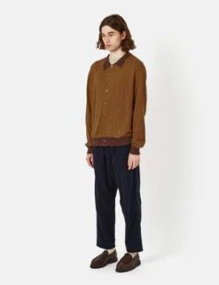 YMCRat Pack Cardigan - Brown